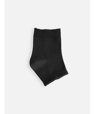 【冷房対策・靴ずれ防止に】無地かかとロングカバー