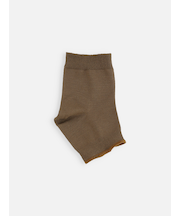 【冷房対策・靴ずれ防止に】無地かかとロングカバー