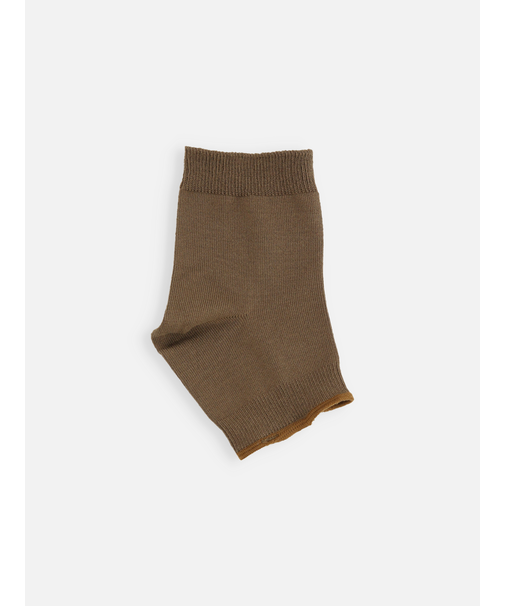 【冷房対策・靴ずれ防止に】無地かかとロングカバー