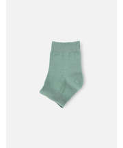 【冷房対策・靴ずれ防止に】無地かかとロングカバー