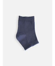 【冷房対策・靴ずれ防止に】無地かかとロングカバー