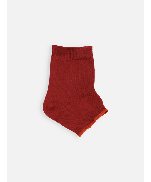 【冷房対策・靴ずれ防止に】無地かかとロングカバー