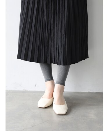 【定番】薄手コットン10分丈レギンス