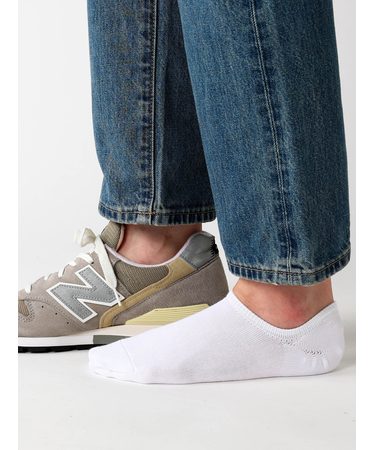 【Tabio MEN】定番・無地カバーソックス