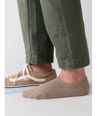 【Tabio MEN】定番・無地カバーソックス