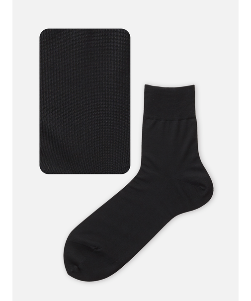 【Tabio MEN】コットン無地ショートソックス