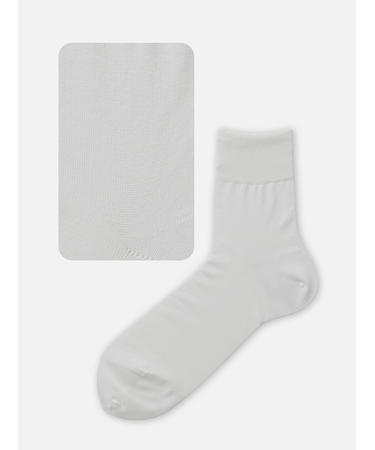 【Tabio MEN】コットン無地ショートソックス