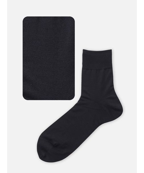 【Tabio MEN】コットン無地ショートソックス