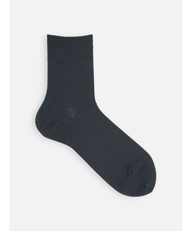 【Tabio MEN】コットン無地ショートソックス