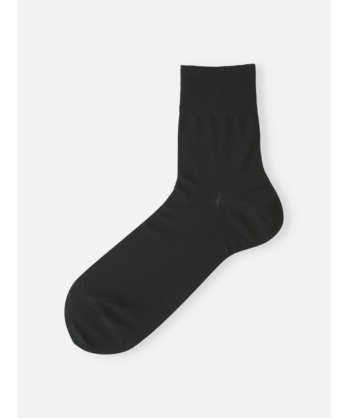【Tabio MEN】コットン無地ショートソックス(27～29cm)