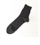 【Tabio MEN】コットン無地ショートソックス(27～29cm)