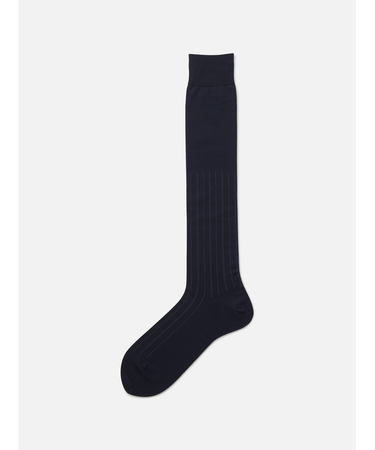 【Tabio MEN】定番/チョークストライプロングホーズ(27.0～29.0cm)