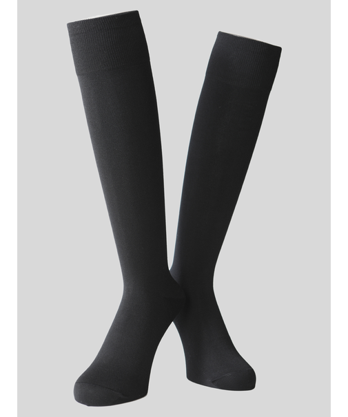 【Tabio MEN】【定番】メンズ スーピマコットン無地ロングホーズ