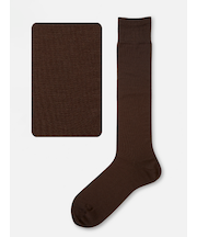 【Tabio MEN】【定番】メンズ スーピマコットン無地ロングホーズ