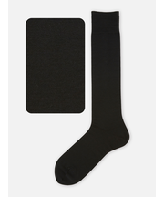 【Tabio MEN】【定番】スーピマ綿無地ロングホーズ(27~29cm)