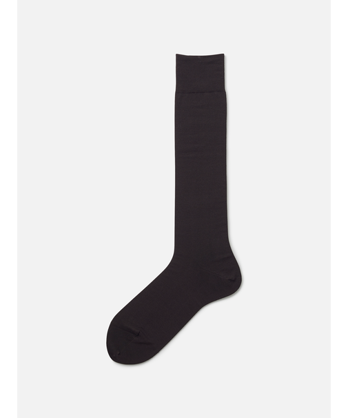 【Tabio MEN】【定番】スーピマ綿無地ロングホーズ（27～29cm）