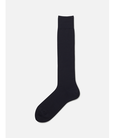 【Tabio MEN】【定番】スーピマ綿無地ロングホーズ（27～29cm）