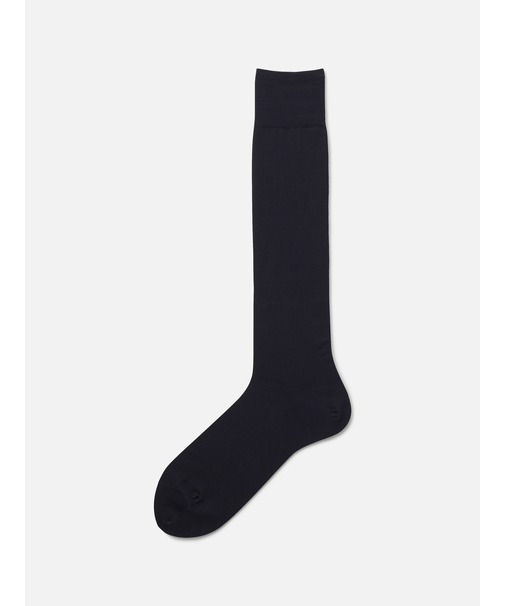 【Tabio MEN】【定番】スーピマ綿無地ロングホーズ（27～29cm）