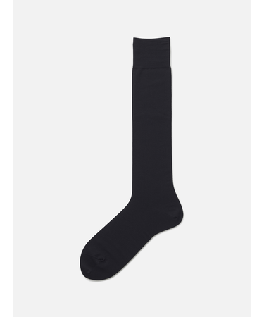【Tabio MEN】【定番】スーピマコットン無地ロングホーズ（23～25cm）