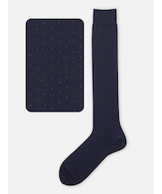 【Tabio MEN】【定番】ピンドット柄ロングホーズ