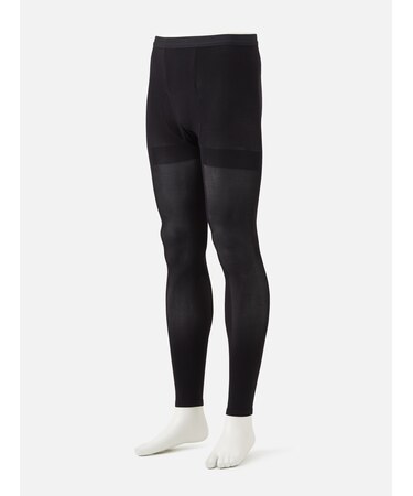 メンズ 80デニール10分丈レギンス