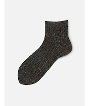 ネップゴム長ケーブル柄ソックス