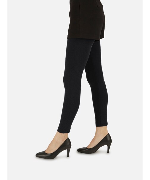 【温脚Labo】マイクロファイバーレギンス 9分丈