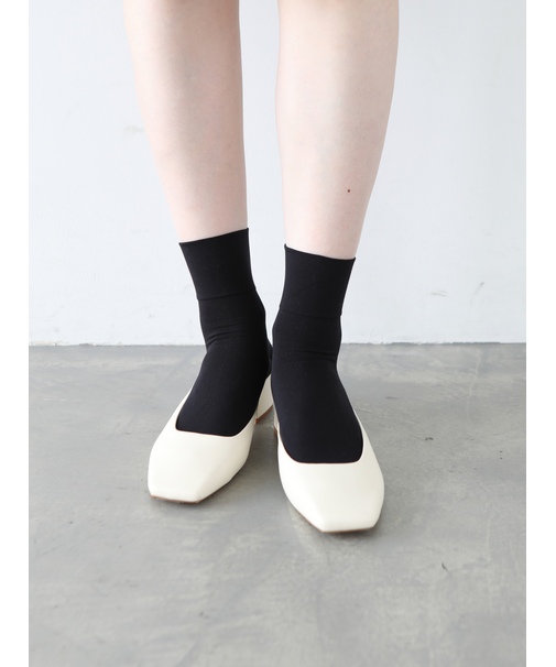 【定番】ソフトナイロン無地ショートソックス