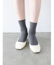 【定番】ソフトナイロン無地ショートソックス