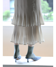 【定番】ソフトナイロン無地ショートソックス