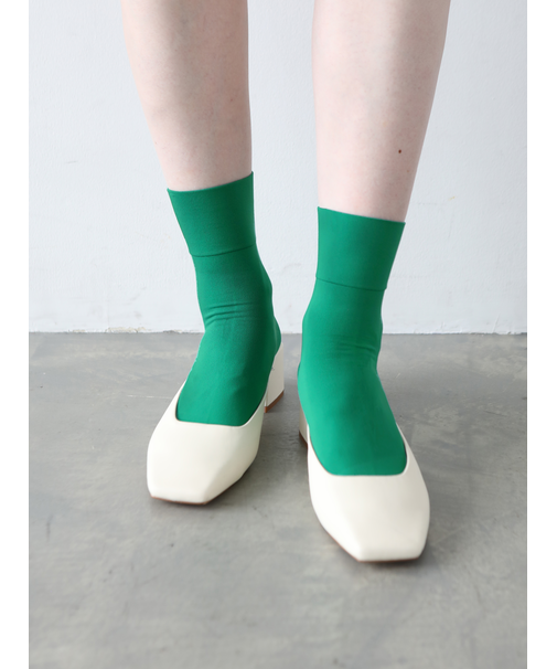 【定番】ソフトナイロン無地ショートソックス