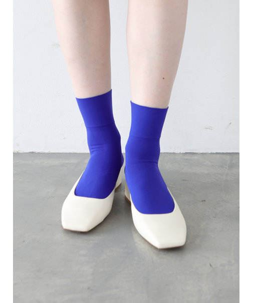 【定番】ソフトナイロン無地ショートソックス