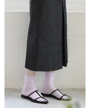 【定番】ソフトナイロン無地ショートソックス