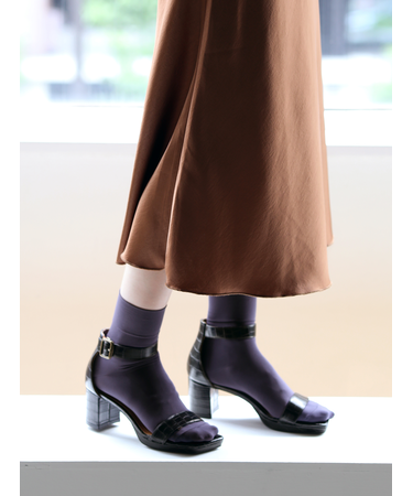 【定番】ソフトナイロン無地ショートソックス