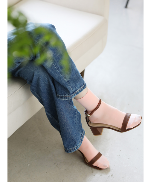 【定番】ソフトナイロン無地ショートソックス