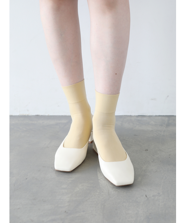 【定番】ソフトナイロン無地ショートソックス