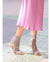 【定番】グリッターラメショートソックス