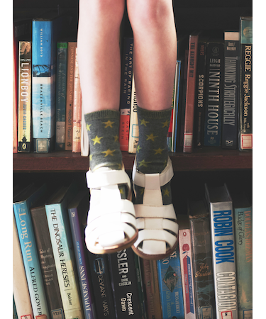 キッズ 星柄リンクスソックス19～21cm