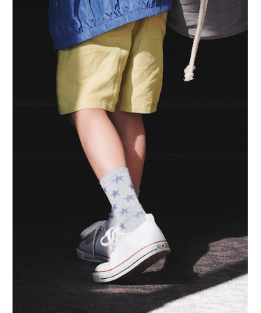 キッズ 星柄リンクスソックス19～21cm