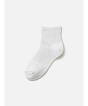 キッズ 表糸コットン100％で毛玉が出来にくい:ショートソックス19～21cm【カスタム刺繍対応】