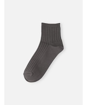 キッズ 表糸コットン100％で毛玉が出来にくい:ショートソックス19～21cm【カスタム刺繍対応】