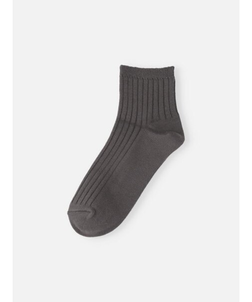 キッズ 表糸コットン100％で毛玉が出来にくい:ショートソックス19～21cm【カスタム刺繍対応】