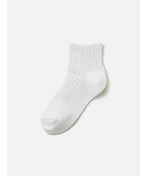 キッズ 表糸コットン100％で毛玉が出来にくい:ショートソックス16～18cm【カスタム刺繍対応】