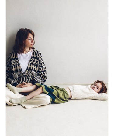 キッズ 表糸コットン100％で毛玉が出来にくい:ショートソックス16～18cm【カスタム刺繍対応】