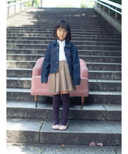 キッズ 無地オーバーニーソックス16~18cm