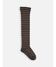 キッズ ピンボーダーオーバーニーソックス16～18cm