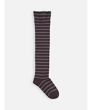 キッズ ピンボーダーオーバーニーソックス16～18cm