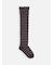 キッズ ピンボーダーオーバーニーソックス19～21cm