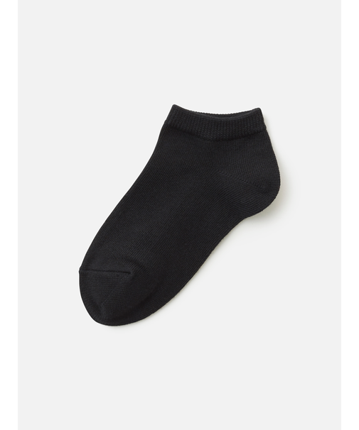 キッズ 表糸コットン100％で毛玉が出来にくい:スニーカー用ソックス16～18cm