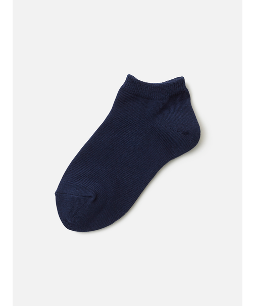 キッズ 表糸コットン100％で毛玉が出来にくい:スニーカー用ソックス16～18cm